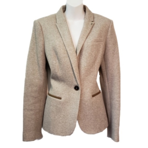 Tommy Hilfiger Jackets & Blazers - Tommy Hilfiger One-Button Elbow Patch Blazer (10)